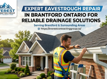 Eavestrough Repair in Brantford Ontario